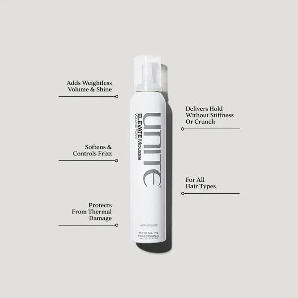 Unite Unite Elevate Mousse Volume Foam 170g Hair Styling Products
