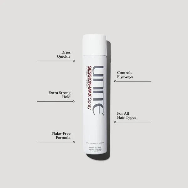 Unite Unite Session Max Extra Strong Hairspray 284g Hair Styling Products