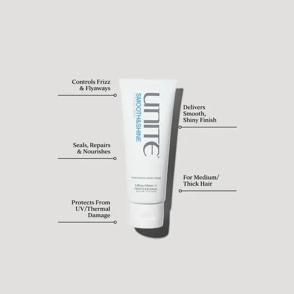 Unite Unite Smooth and Shine Styling Cream 100ml Hair Styling Products