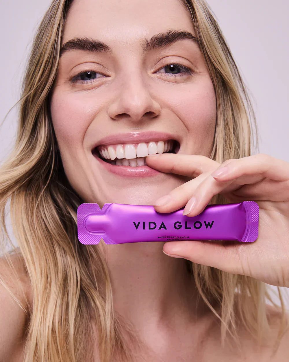 Vida Glow Vida Glow Liquid Collagen Skin Health Mixed Berry - 15 sachets Collagen Powder
