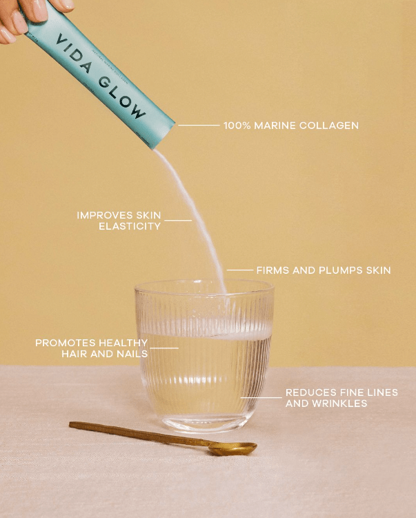 Vida Glow Vida Glow Marine Collagen Peach - 30 x 3g Sachets Collagen Powder