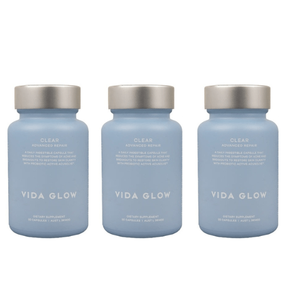 Vida Glow Vida Glow Clear Advanced Repair - 30 capsules 3 Pack Inner Beauty