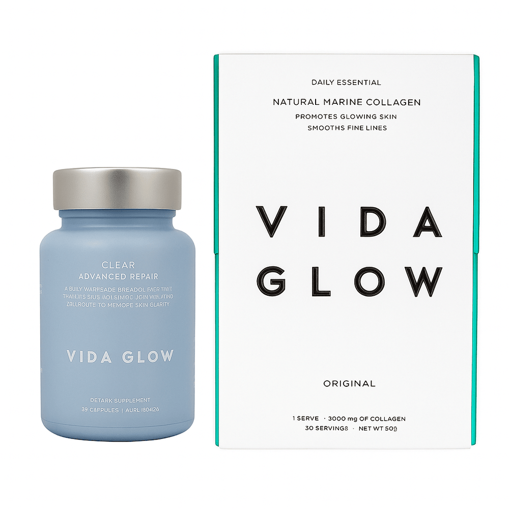 Vida Glow Vida Glow Clear Skin and Collagen Duo supplements