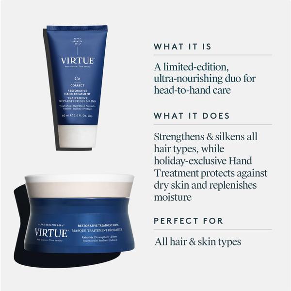 Virtue Virtue Hand & Hair Revival Duo Gift Sets [Health and Beauty]