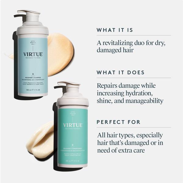 Virtue Virtue Jumbo Size Recovery Shampoo & Conditioner Duo Gift Sets [Health and Beauty]