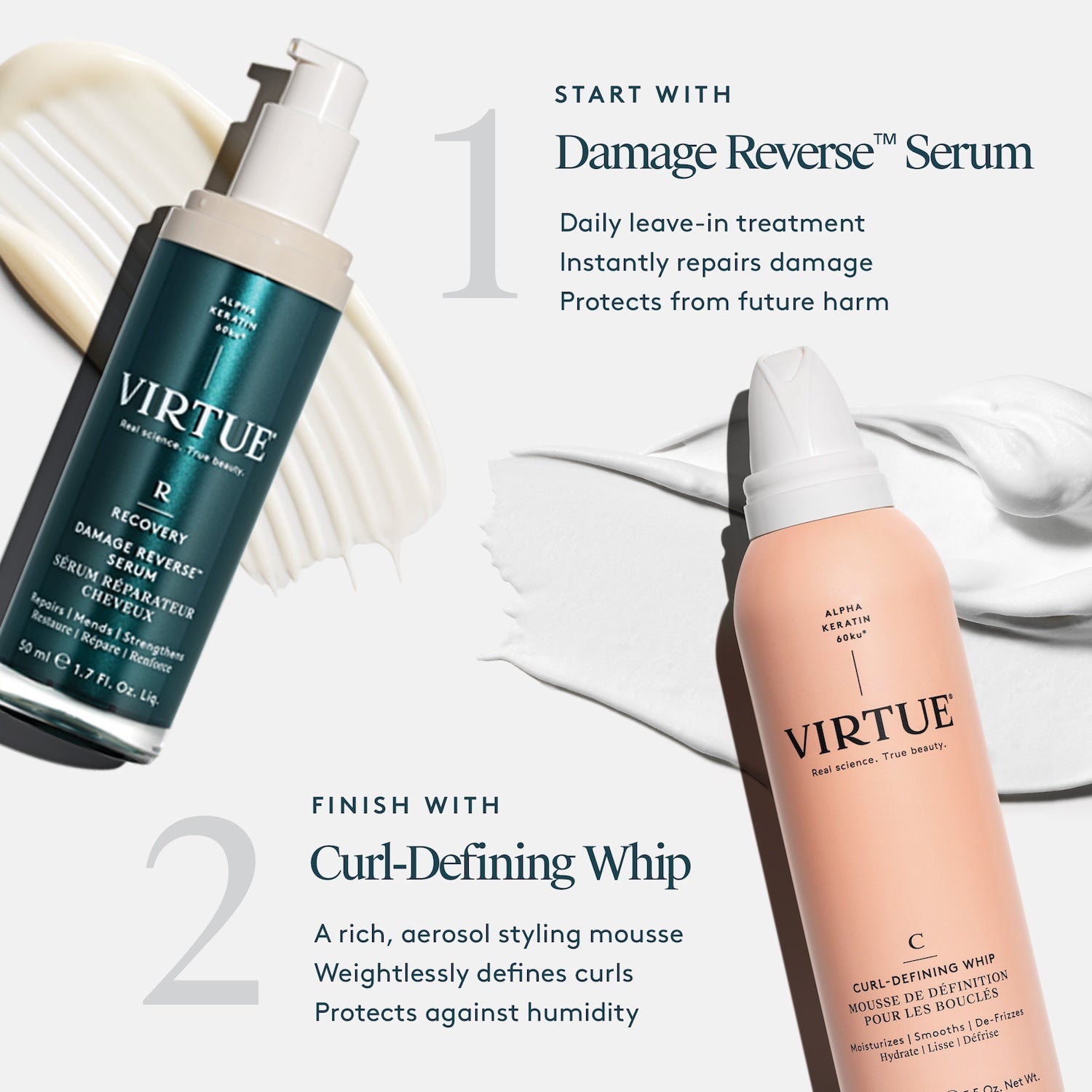 Virtue Virtue Curl-Defining Whip 156g Hair Care