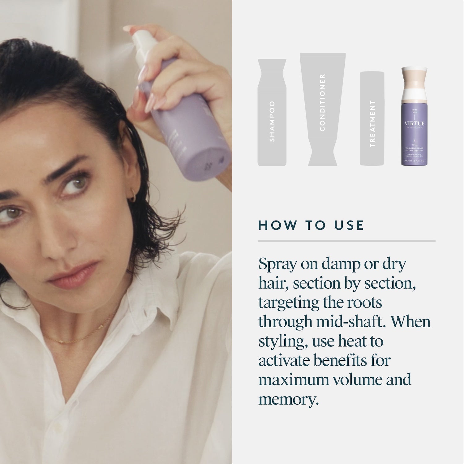 Virtue Virtue Full Volumizing Primer 150ml Hair Care
