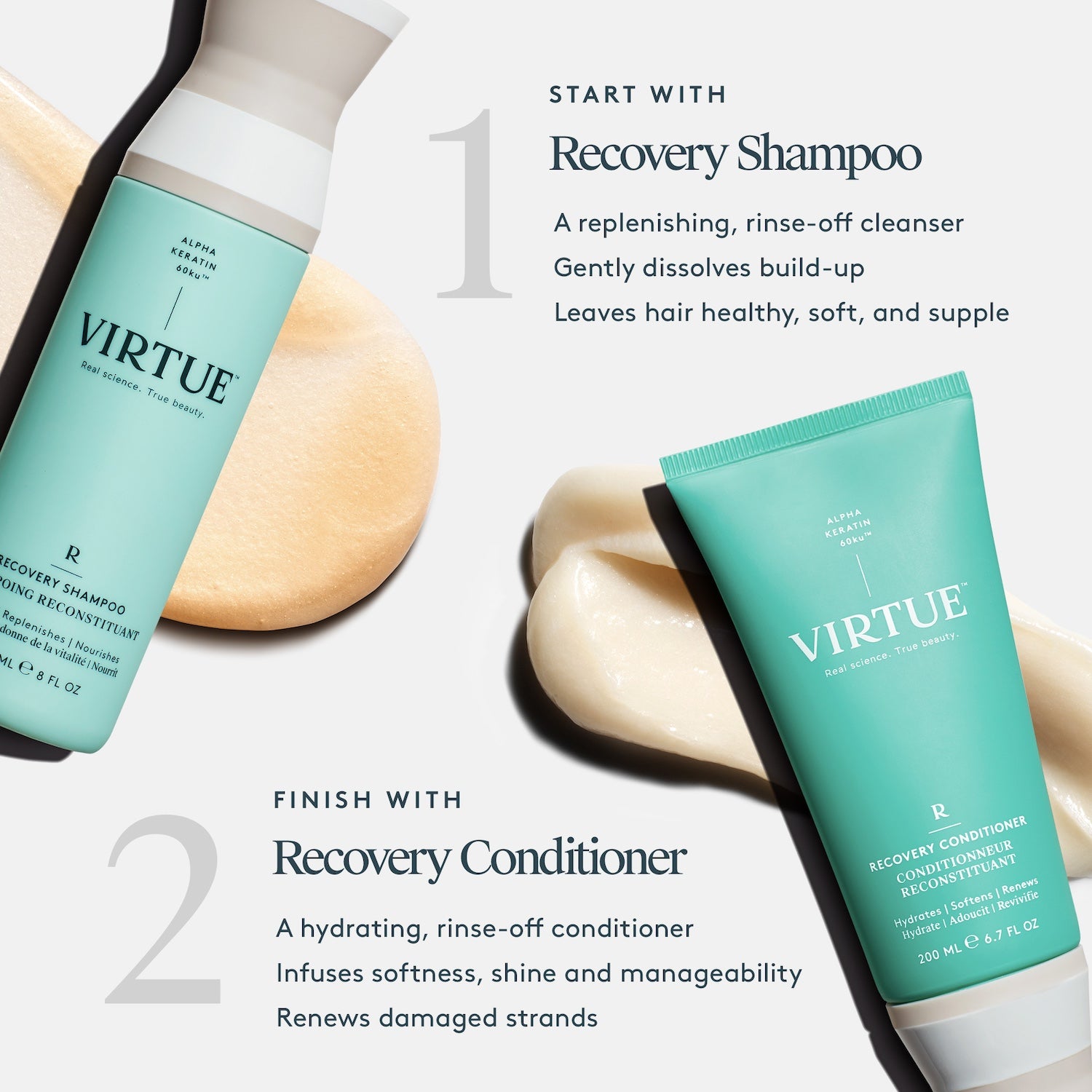 Virtue Virtue Recovery Conditioner 60ml Hair Care