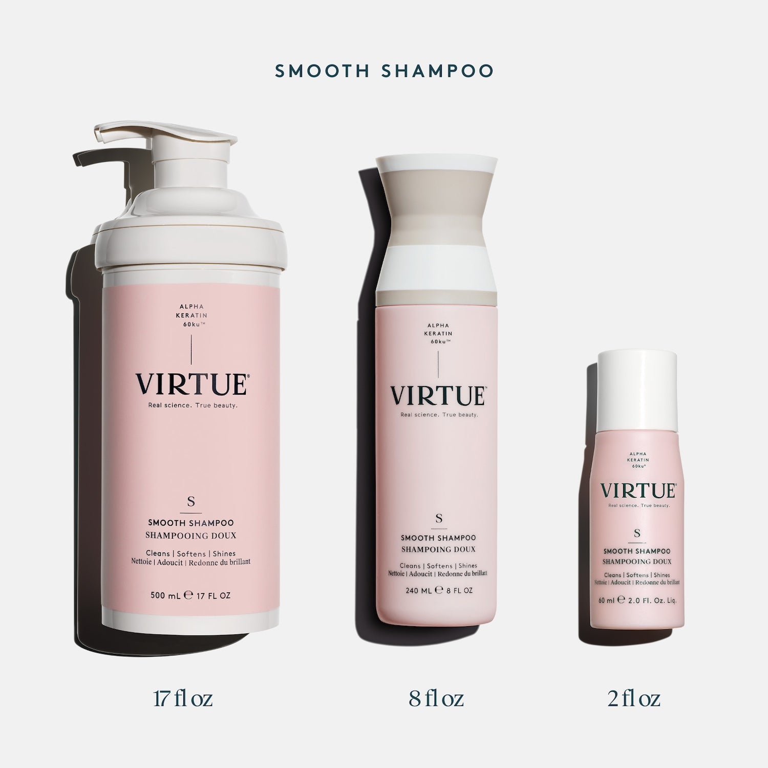 Virtue Virtue Smooth Shampoo 240ml Hair Care