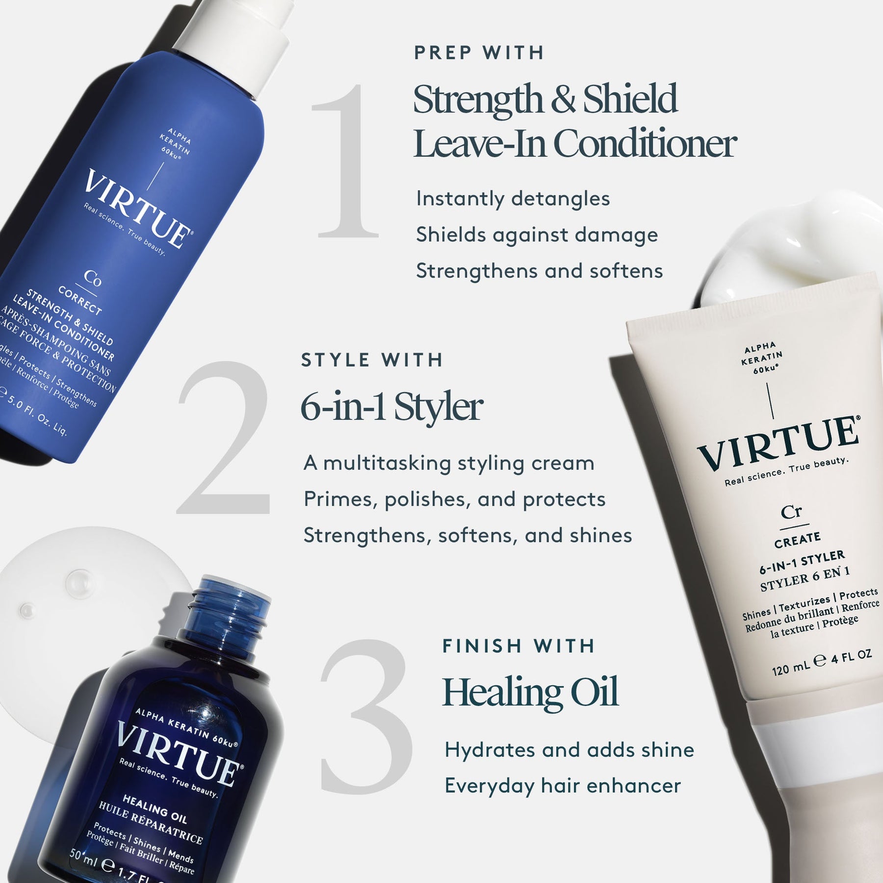 Virtue Virtue Strength & Shield Leave in Conditioner 150ml Leave-in Conditioner
