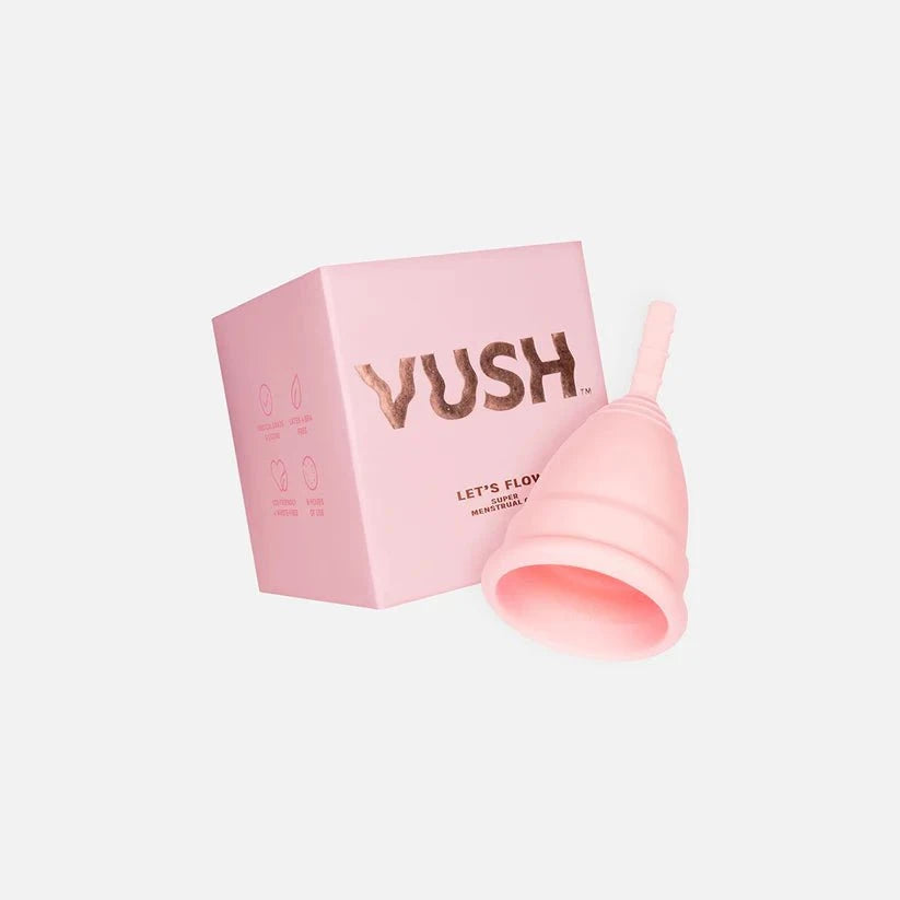 VUSH VUSH Let's Flow Menstrual Cup - Super Feminine Hygiene