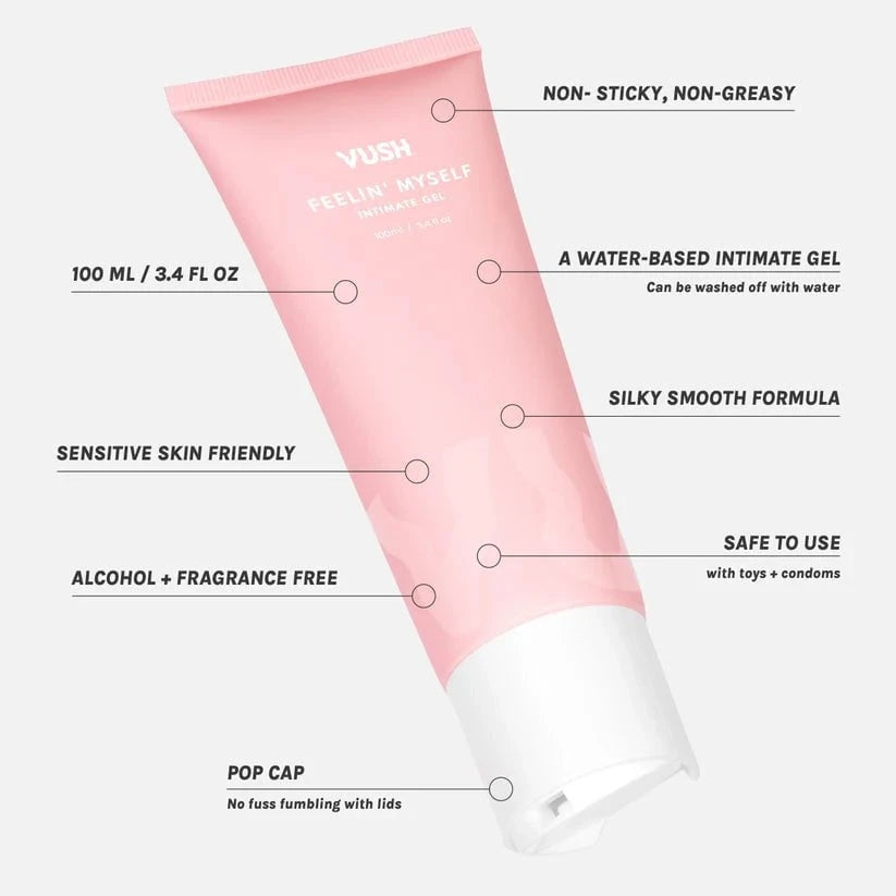 VUSH VUSH Feelin' Myself Intimate Gel 100ml Sexual Wellness