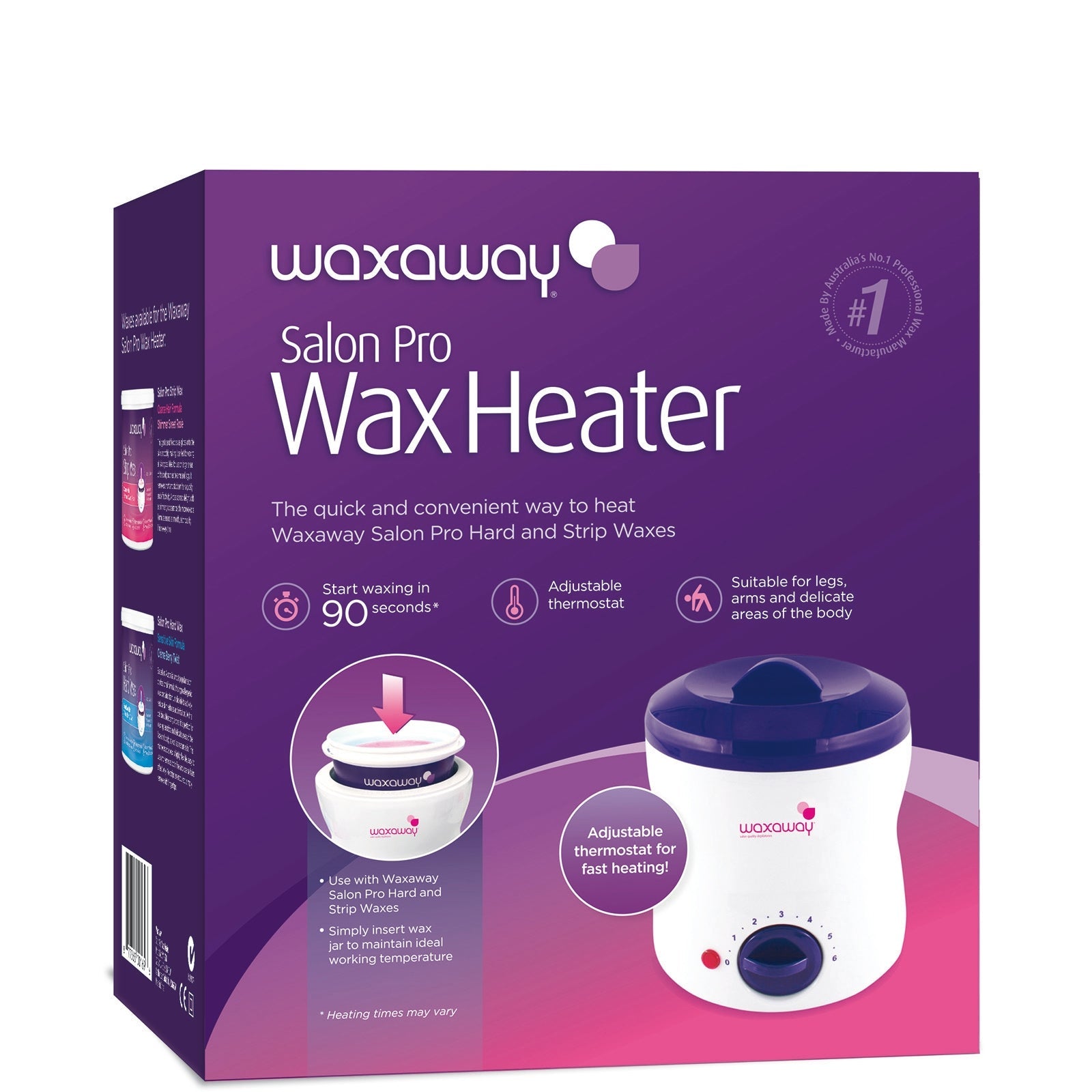 Waxaway Waxaway By Caron Professional Wax Heater 500Cc Body Care