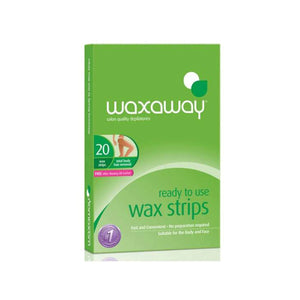 Waxaway Waxaway By Caron Ready To Use Wax Strips Body 20Pk Body Care