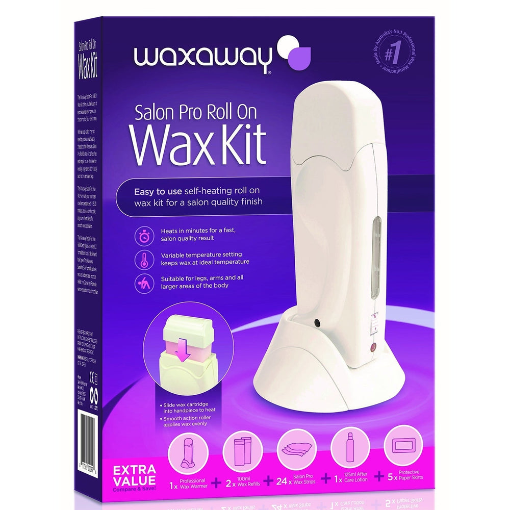 Waxaway Waxaway Salon Pro Roll On Wax Kit Body Care