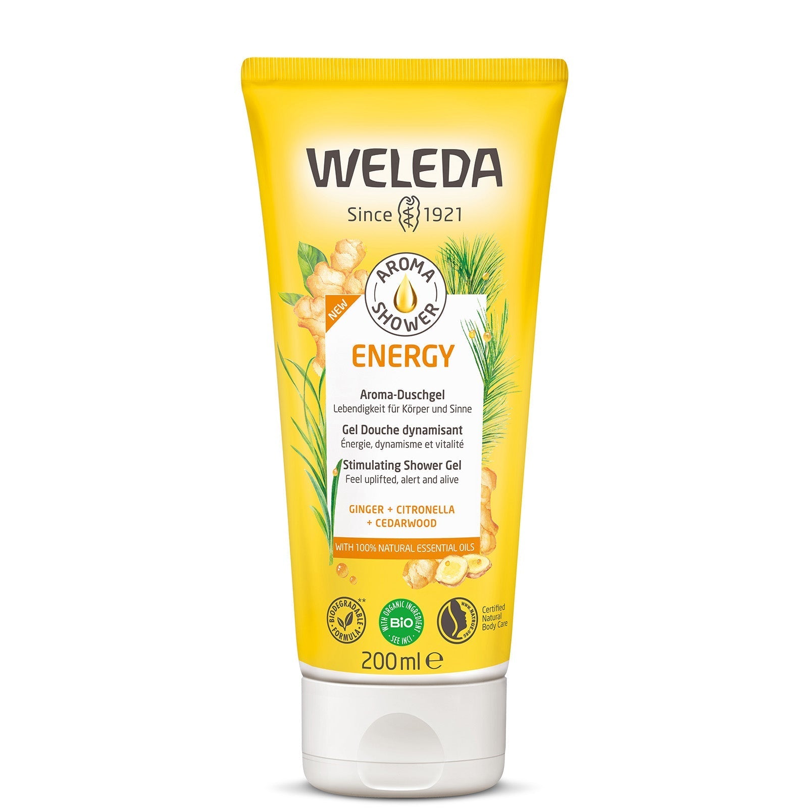 Weleda Weleda Aroma Body Wash Energy 200ml Body Care
