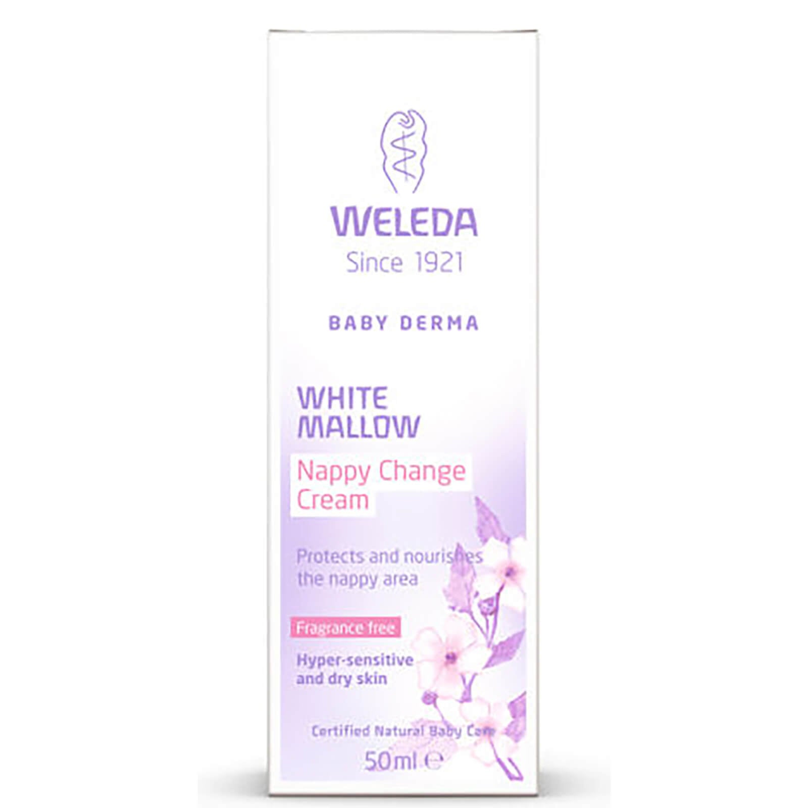 Weleda Weleda Baby Derma White Mallow Nappy Cream 50ml Body Care
