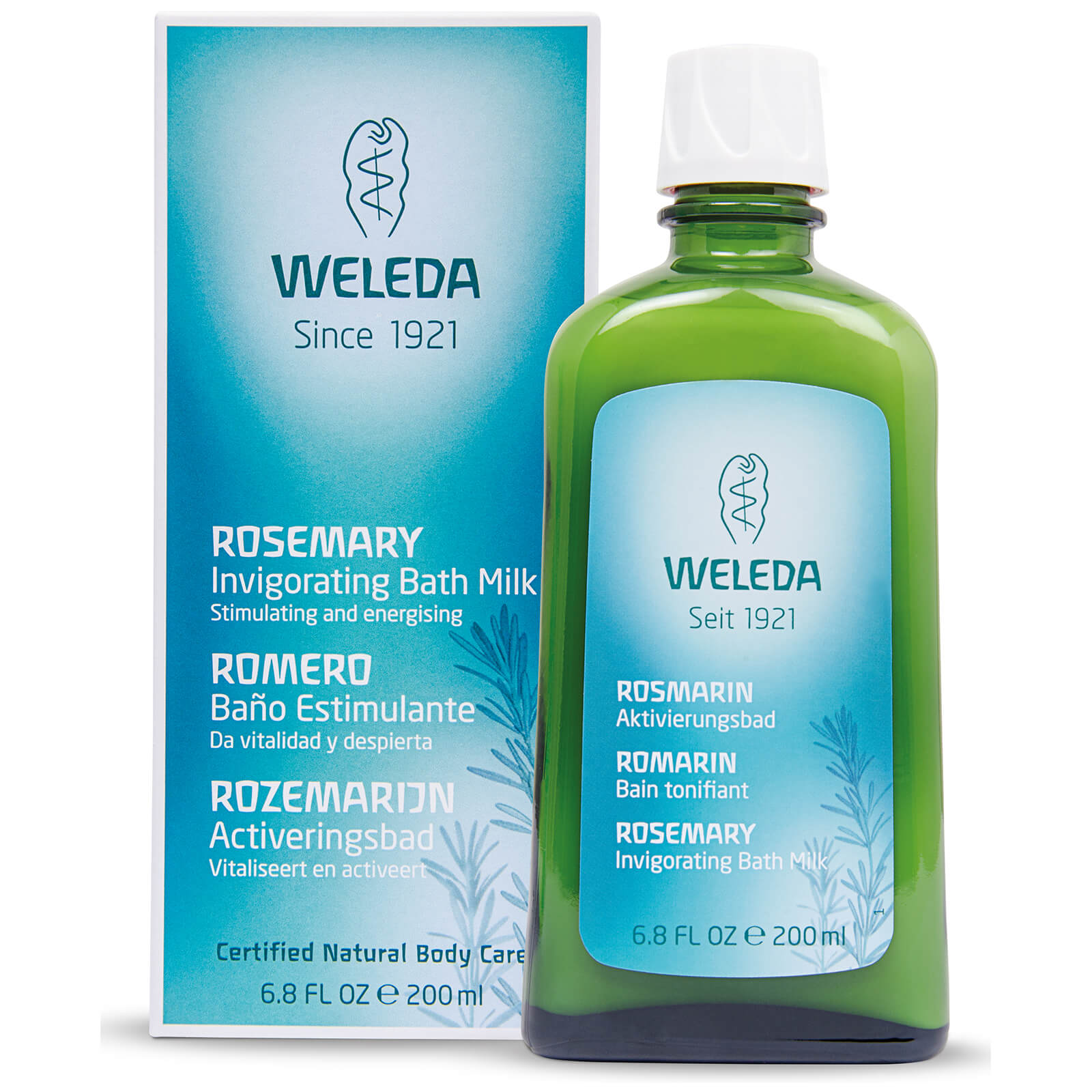 Weleda Weleda Invigorating Bath Milk Rosemary 200ml Body Care