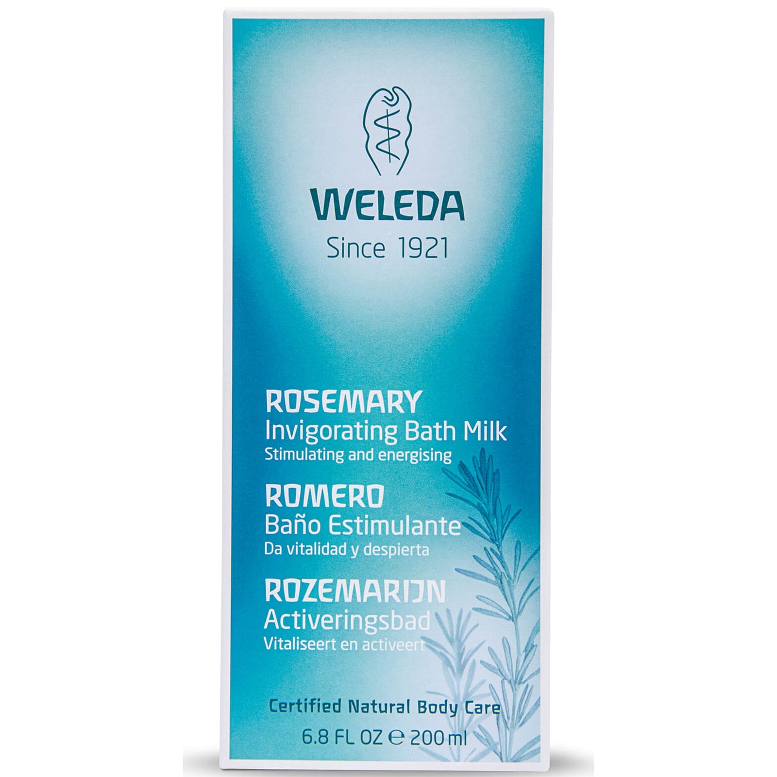 Weleda Weleda Invigorating Bath Milk Rosemary 200ml Body Care