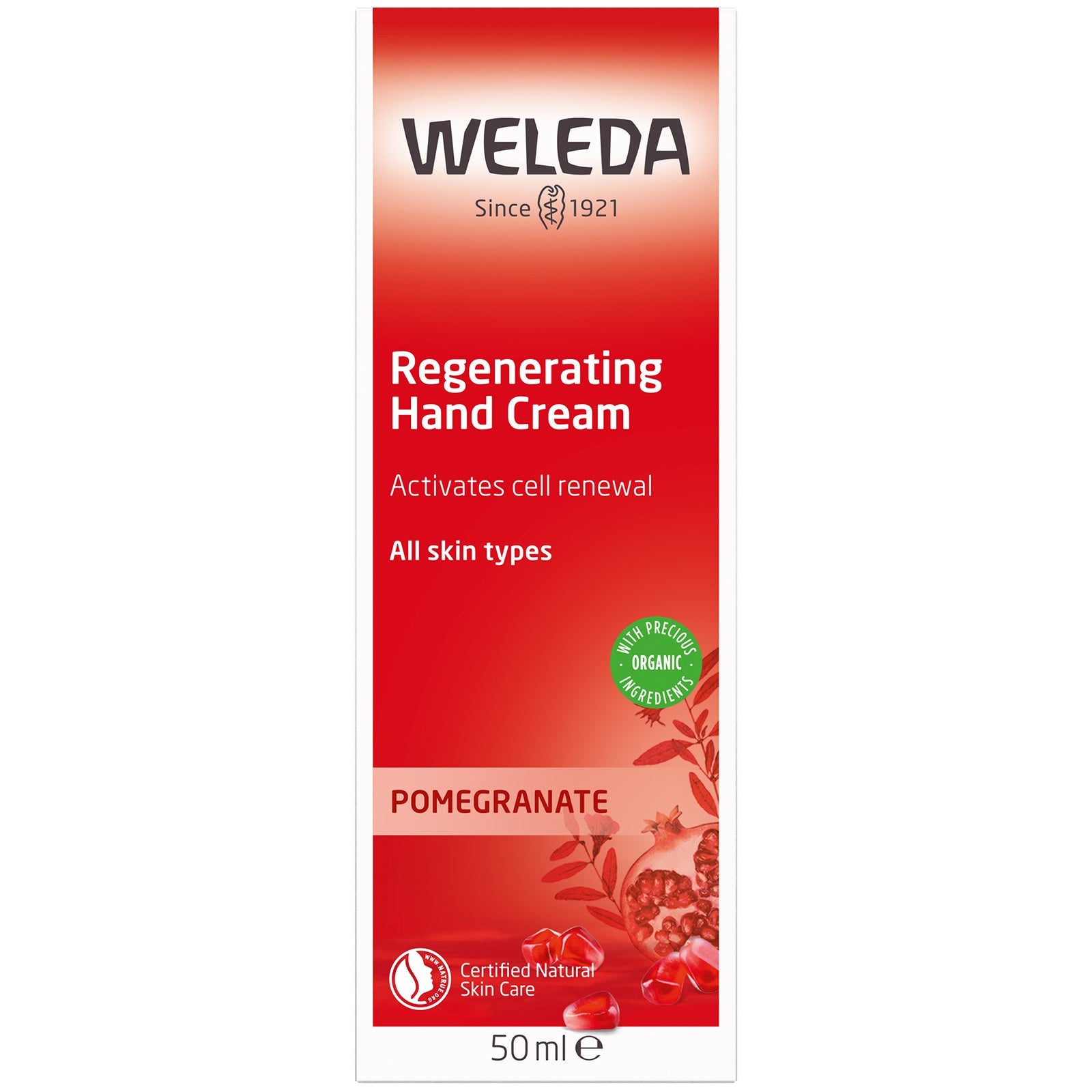 Weleda Weleda Regenerating Hand Cream Pomegranate 50ml Body Care