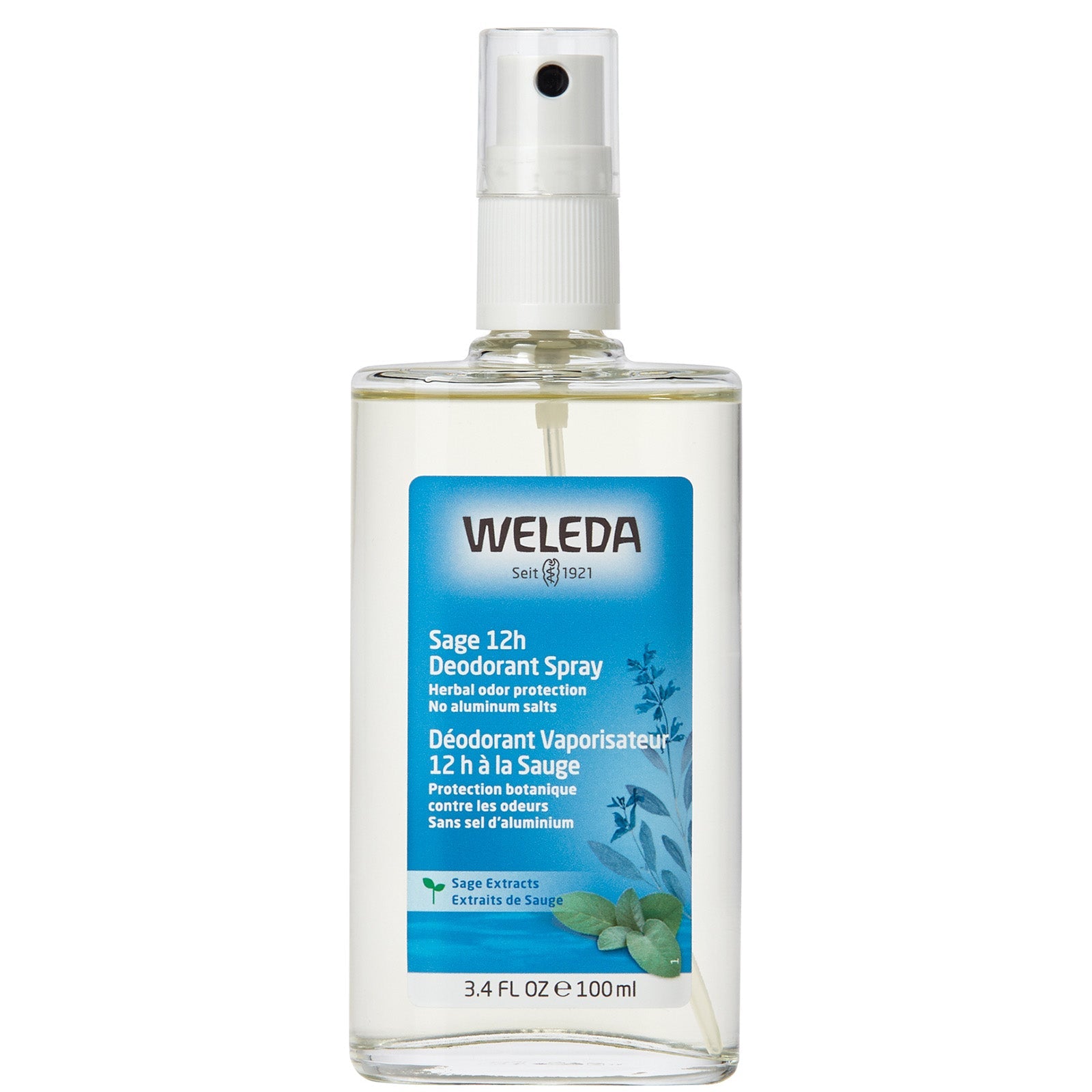 Weleda Weleda Sage Deodorant Spray 100ml Body Care
