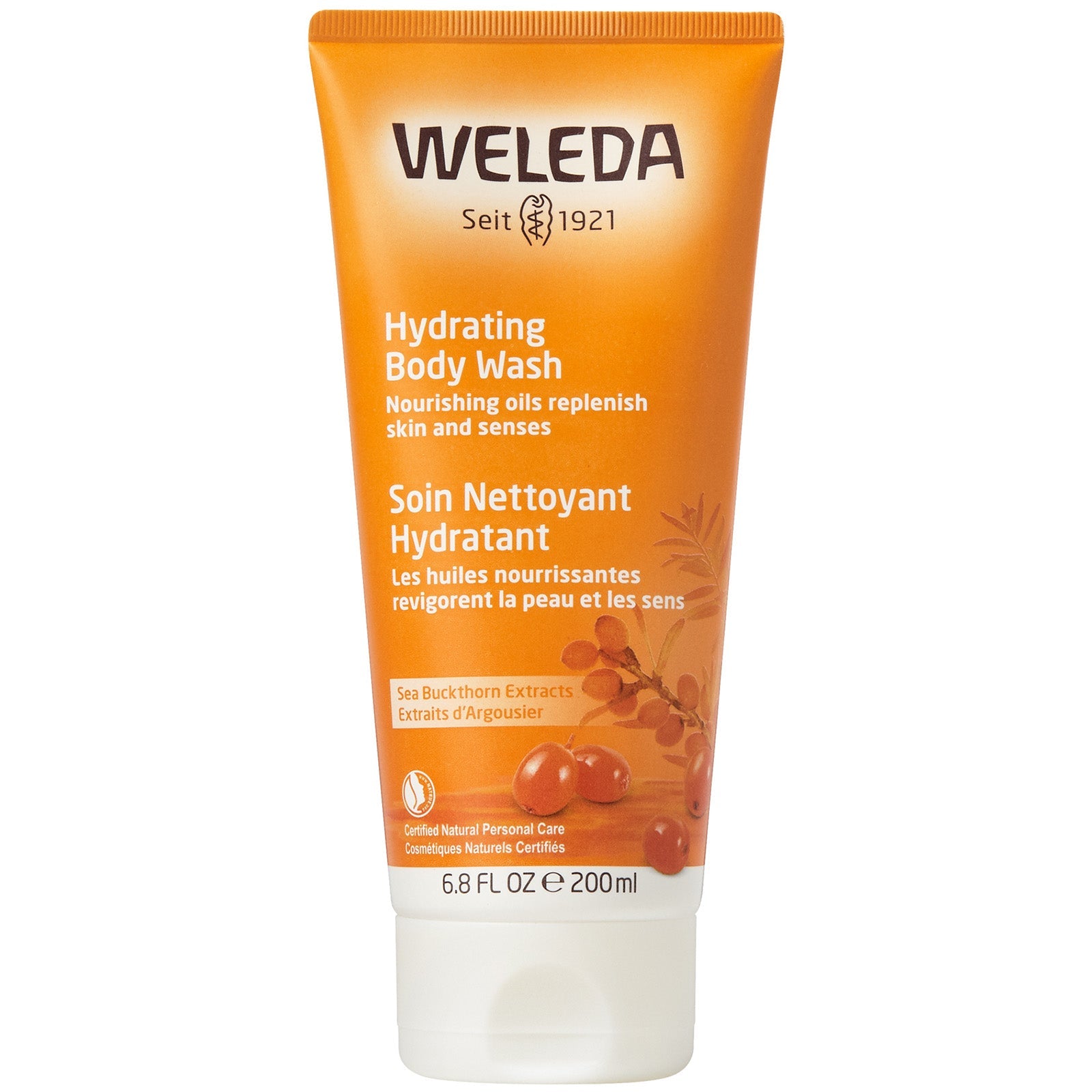 Weleda Weleda Sea Buckthorn Creamy Body Wash 200ml Body Care