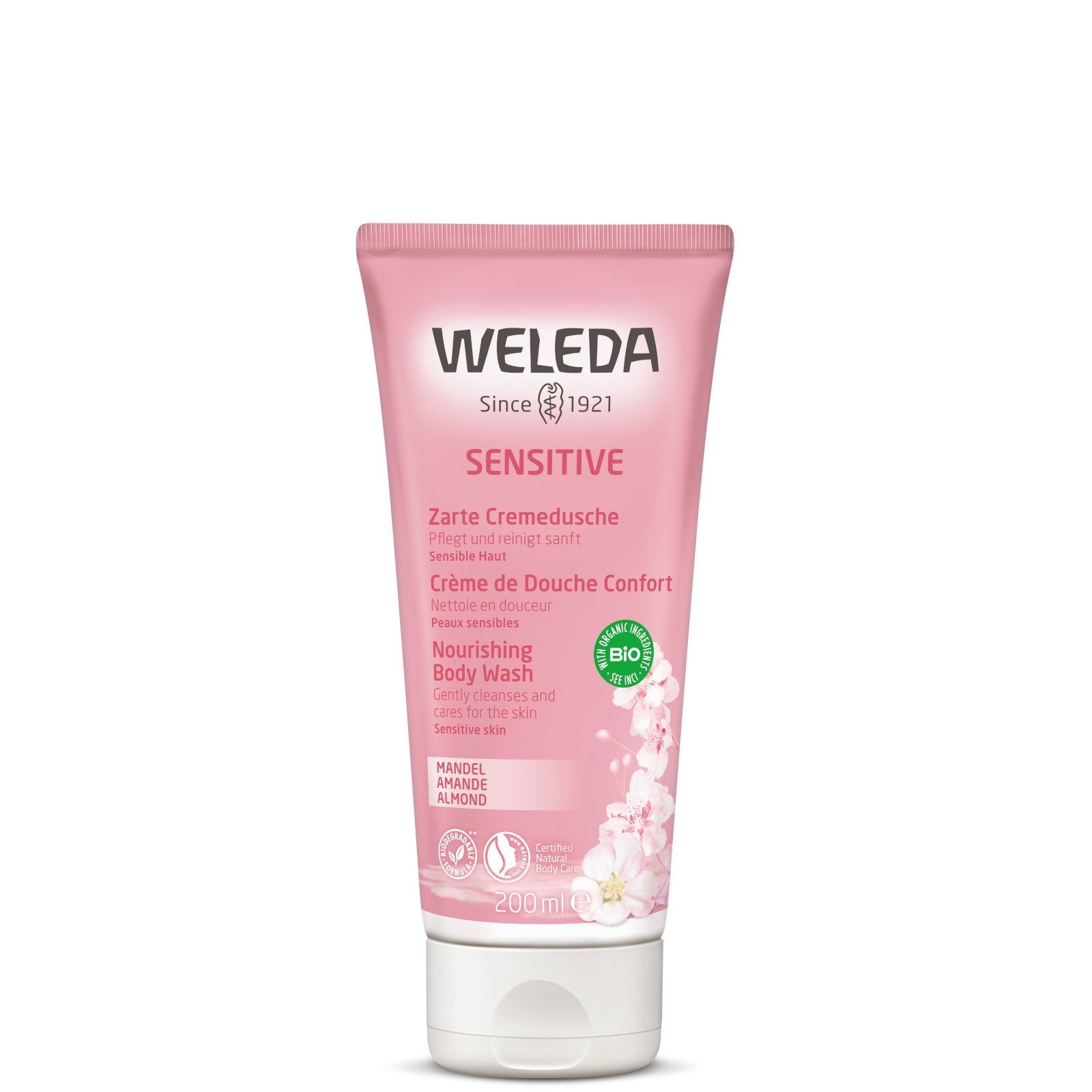 Weleda Weleda Sensitive Almond Nourishing Body Wash 200ml Body Care