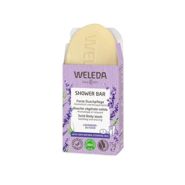 Weleda Weleda Shower Bar Lavender + Vetiver 75g Body Care