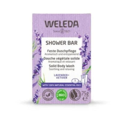 Weleda Weleda Shower Bar Lavender + Vetiver 75g Body Care
