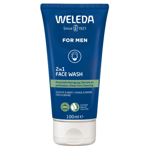Weleda Weleda Mens 2 in 1 Face Wash 100ml Cleansers