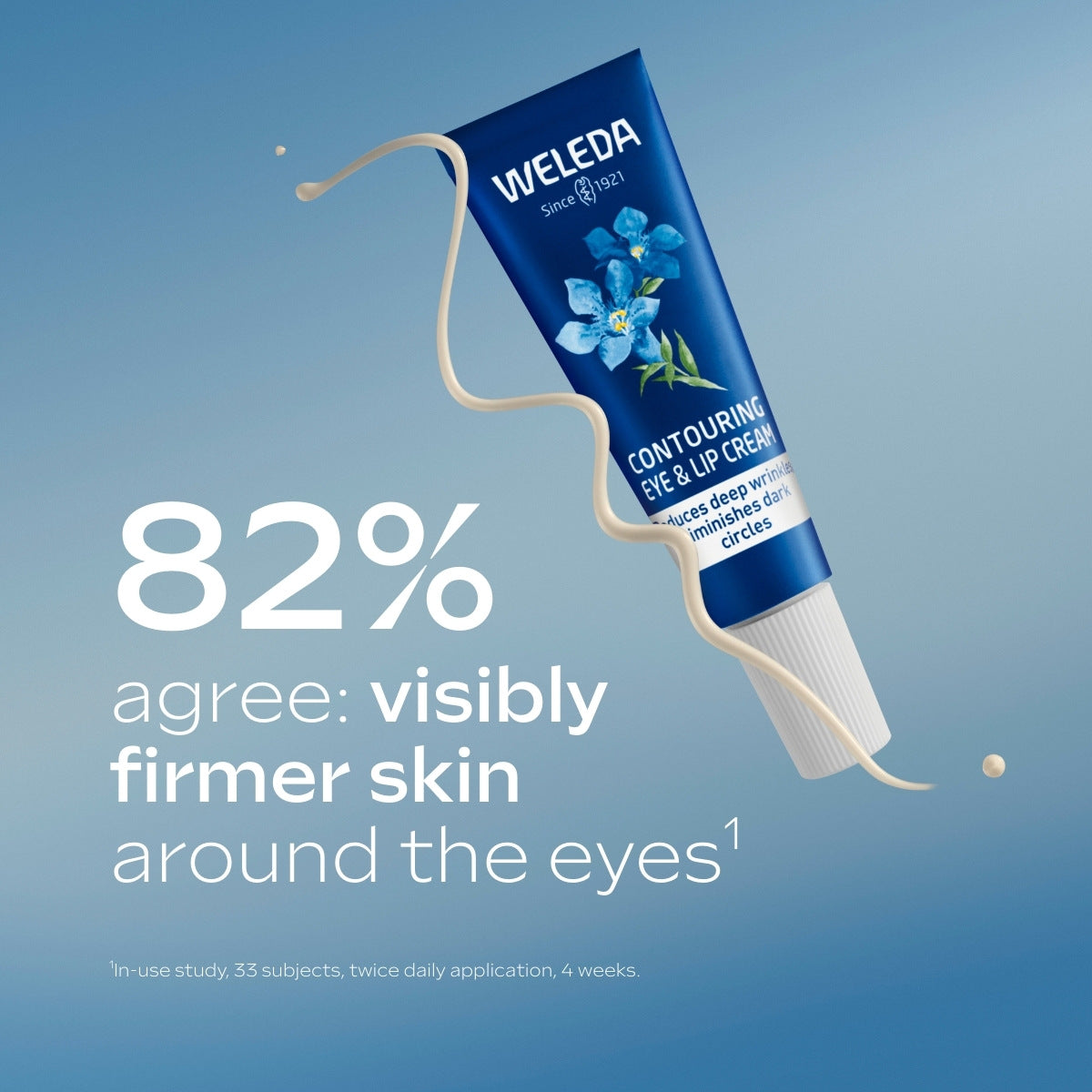 Weleda Weleda Contouring Eye and Lip Cream Blue Gentian and Edelweiss 10ml Eye Treatments