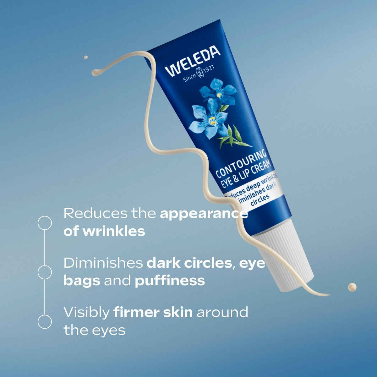 Weleda Weleda Contouring Eye and Lip Cream Blue Gentian and Edelweiss 10ml Eye Treatments