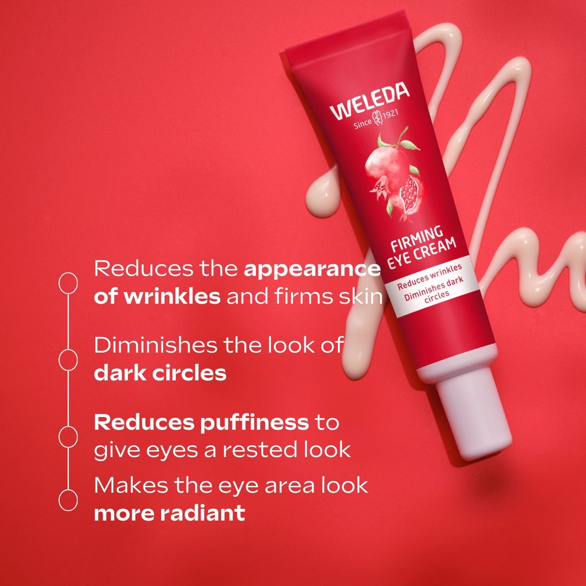 Weleda Weleda Firming Eye Cream Pomegranate and Maca Peptides 12ml Eye Treatments