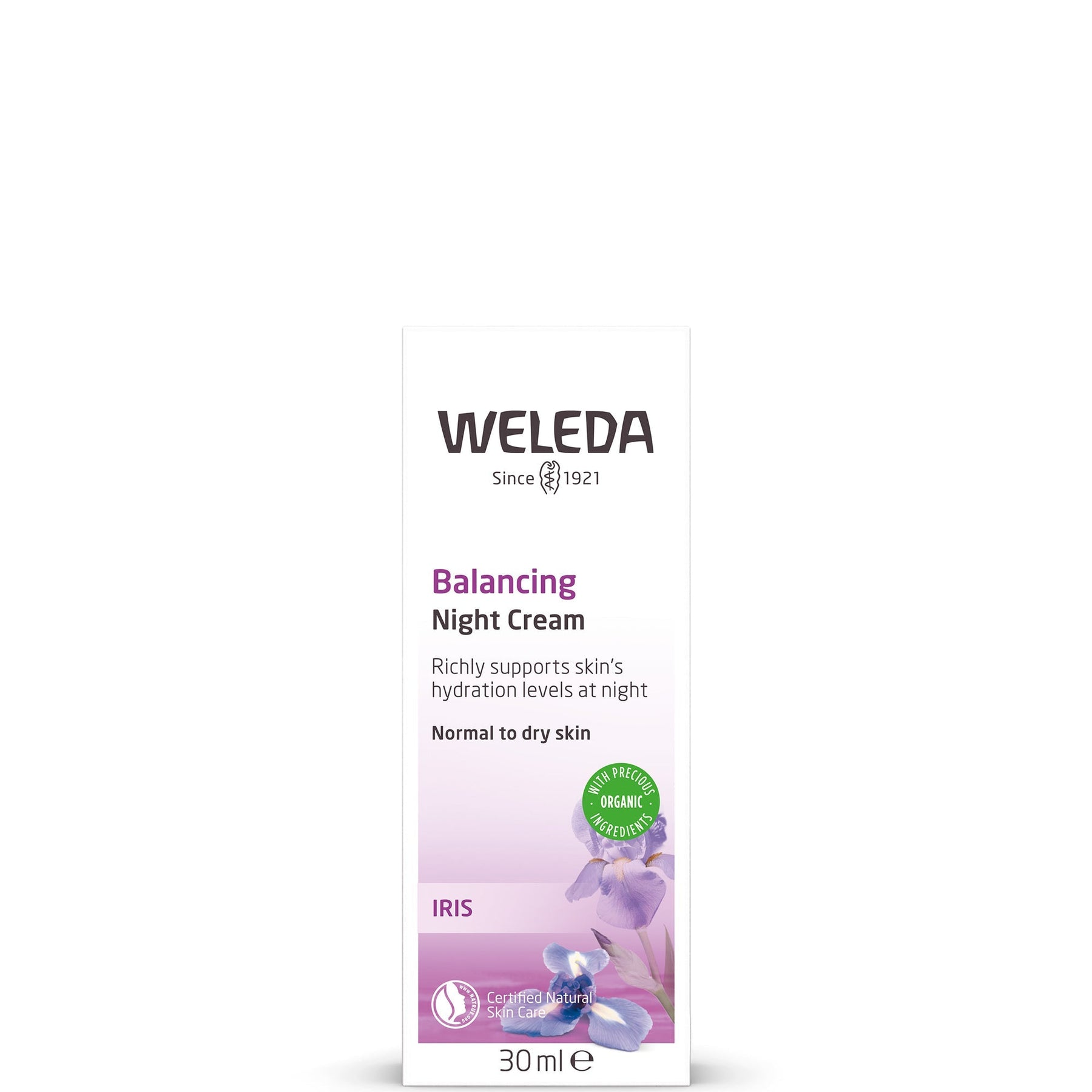 Weleda Weleda Balancing Night Cream Iris 30ml Skin Care
