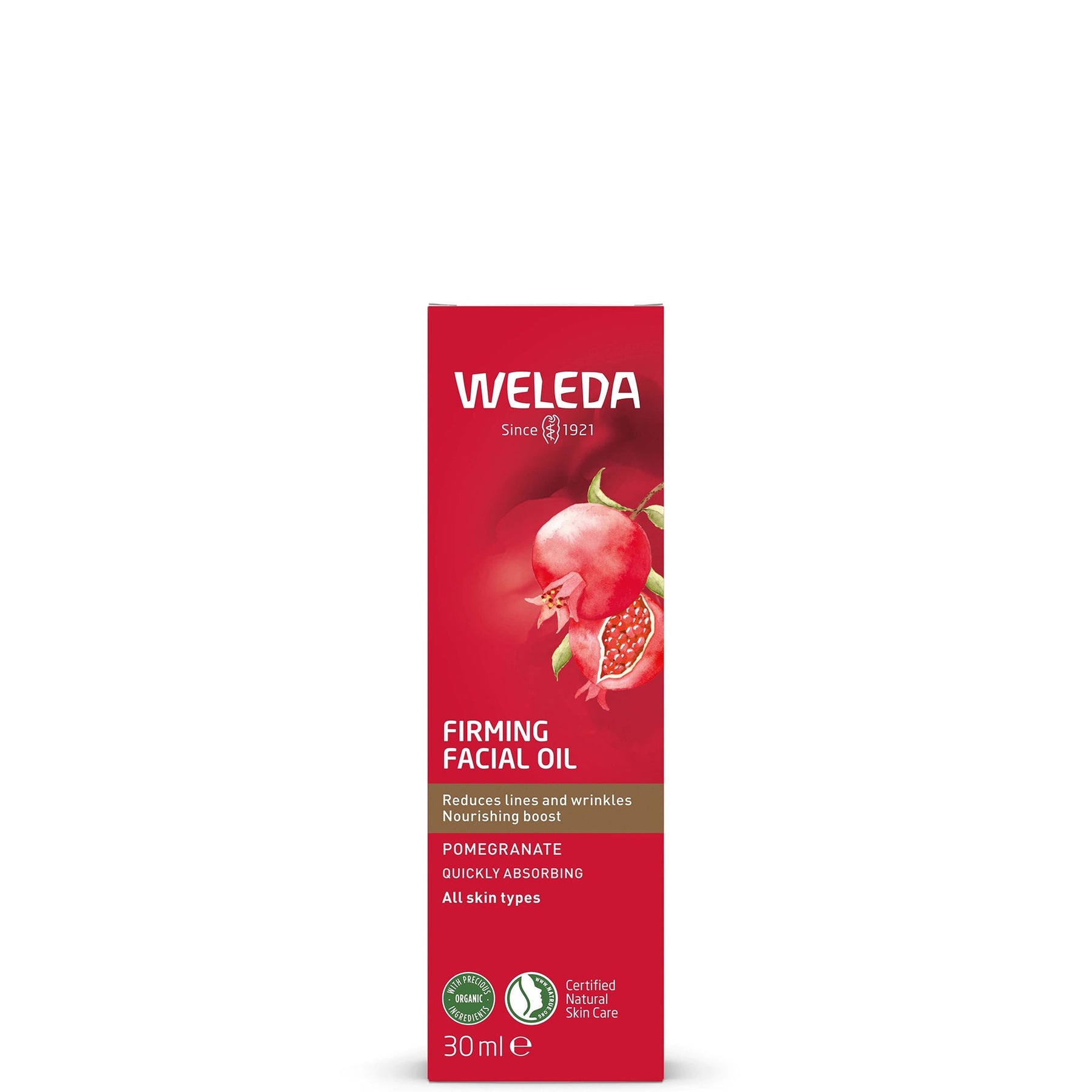 Weleda Weleda Firming Facial Oil Pomegranate 30ml Skin Care