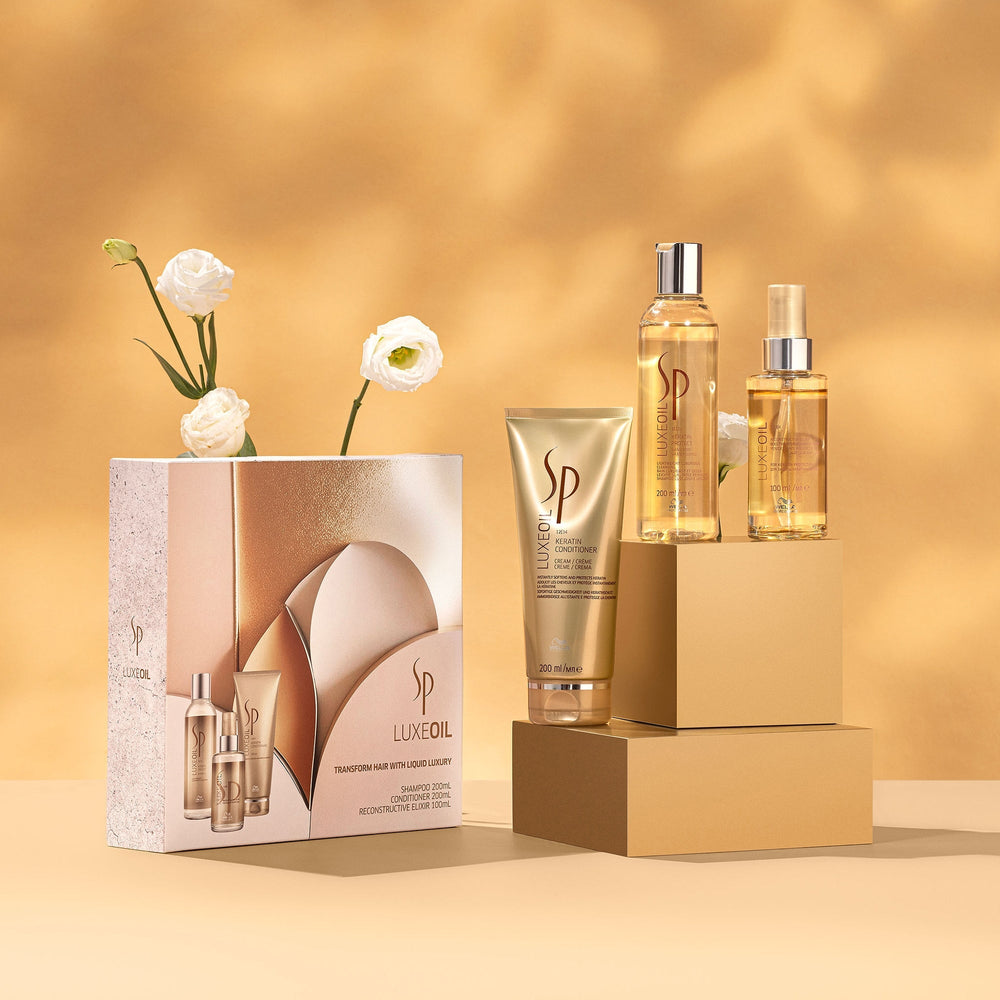 Wella Professionals Wella Professionals Care Limited Edition SP LuxeOil Keratin Protect Trio Set Beauty Sets & Kits