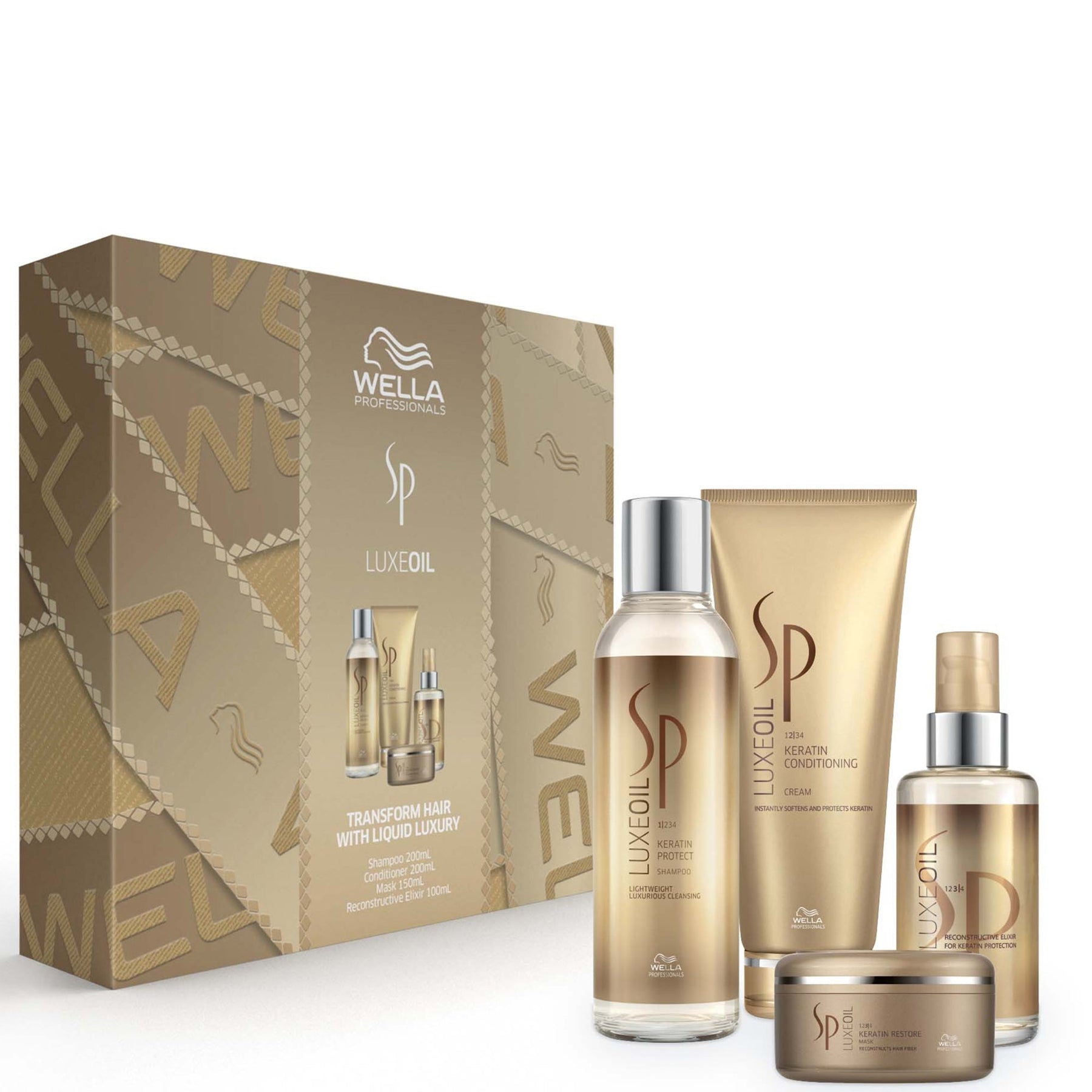 Wella Professionals Wella SP LuxeOil Quad Limited Edition Beauty Sets & Kits