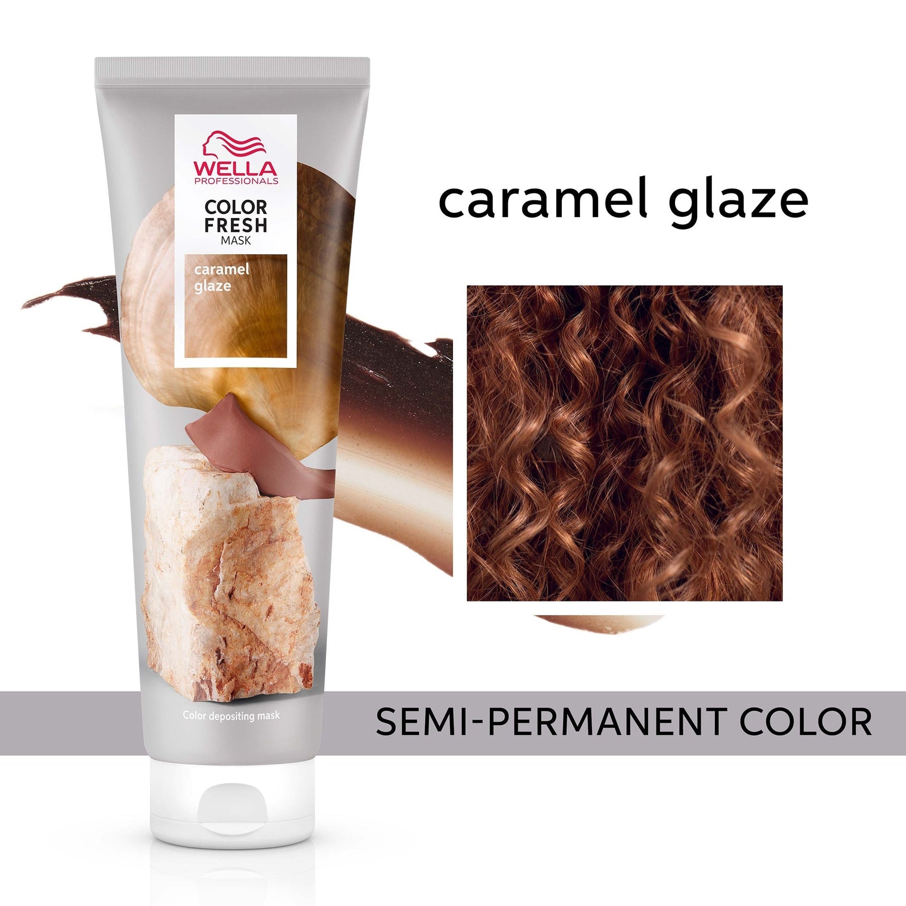 Wella Professionals Wella Professionals Care Color Fresh Semi-Permanent Colour Mask - Caramel Glaze 150ml Hair Care