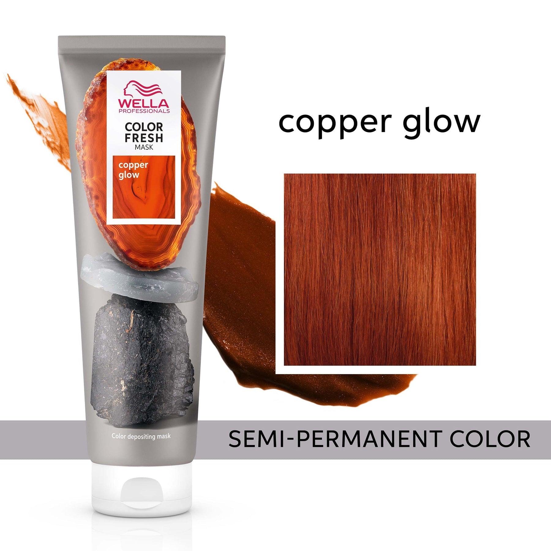 Wella Professionals Wella Professionals Care Color Fresh Semi-Permanent Colour Mask - Copper Glow 150ml Hair Care