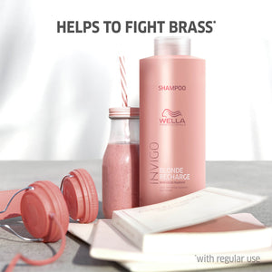 Wella Professionals Wella Professionals Care INVIGO Blonde Recharge Color Refreshing Shampoo - Cool Blonde 1000ml Hair Care