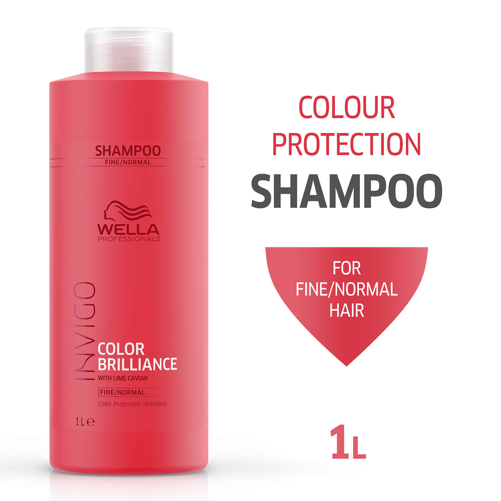 Wella Professionals Wella Professionals Care INVIGO Brilliance Color Protection Shampoo 1000ml Hair Care