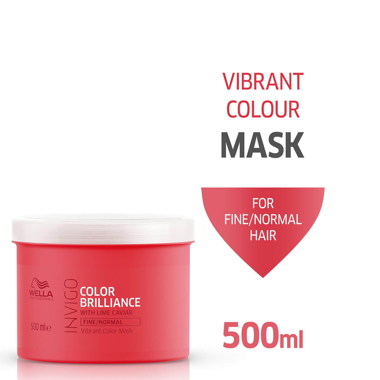 Wella Professionals Wella Professionals Care INVIGO Brilliance Vibrant Color Mask 500ml Hair Care