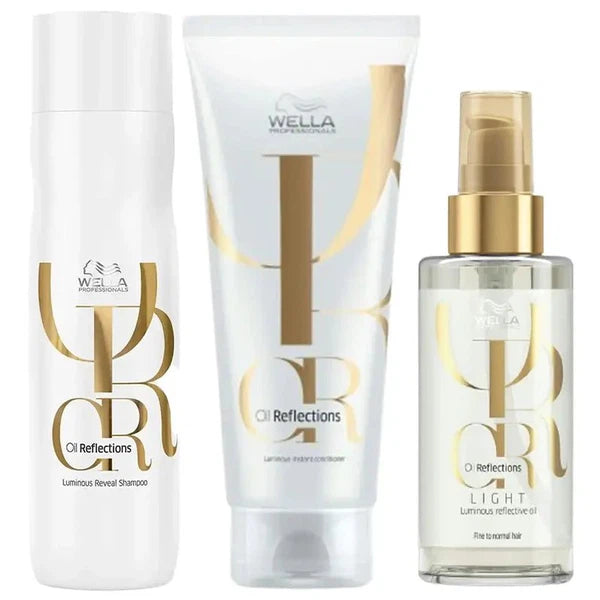 Wella Professionals Wella Professionals Oil Reflection Luminous Trio w/Reflective Oil 100ml Kits & Packs