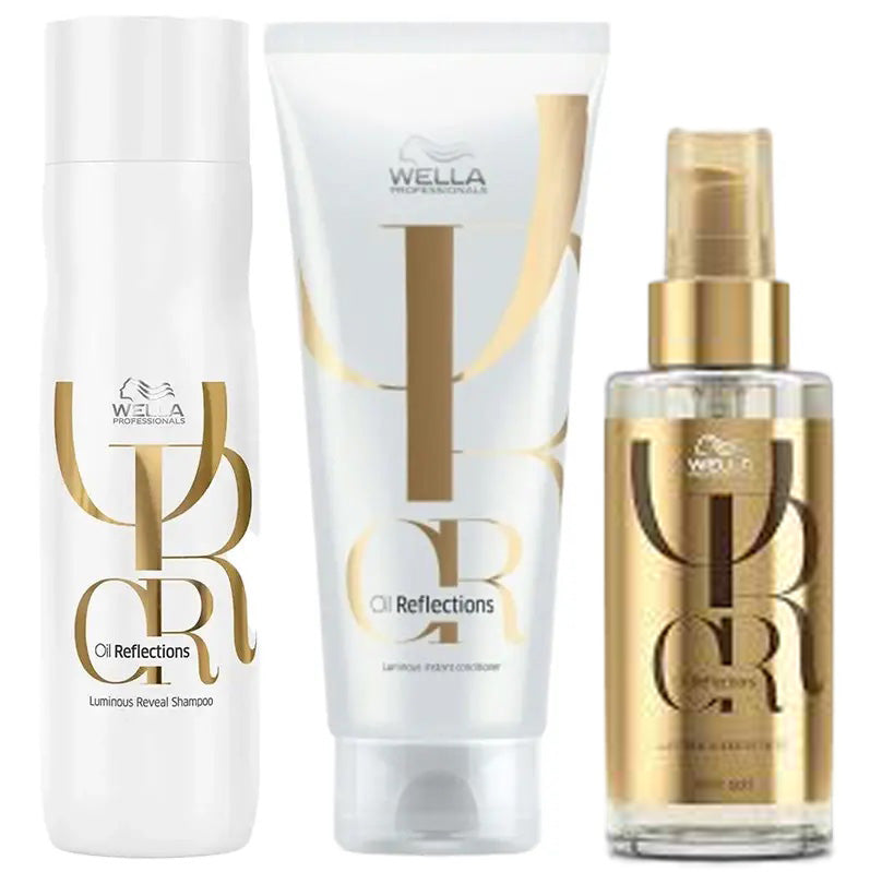 Wella Professionals Wella Professionals Oil Reflection Luminous Trio w/Treatment Oil 100ml Kits & Packs