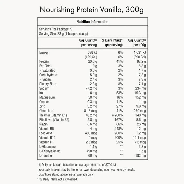 WelleCo The Super Elixir & Nourishing Protein - Vanilla