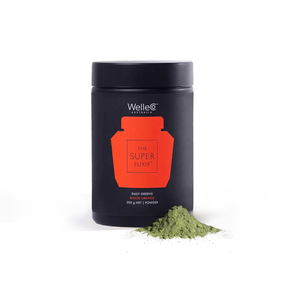 WelleCo Blood Orange WelleCo The Super Elixir Greens Jar 300g Wellness