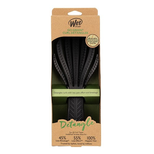 WetBrush WetBrush Go Green Curl Detangler Brush - Black Hair Brushes