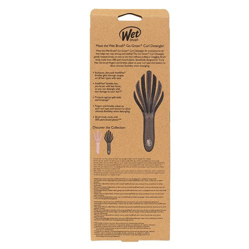 WetBrush WetBrush Go Green Curl Detangler Brush - Black Hair Brushes