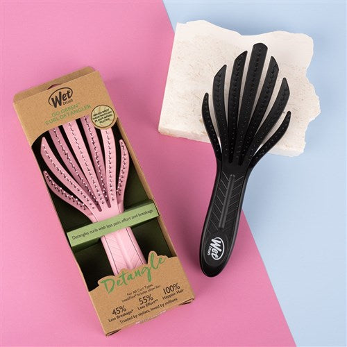 WetBrush WetBrush Go Green Curl Detangler Brush - Black Hair Brushes