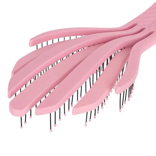 WetBrush WetBrush Go Green Curl Detangler Brush - Pink Hair Brushes